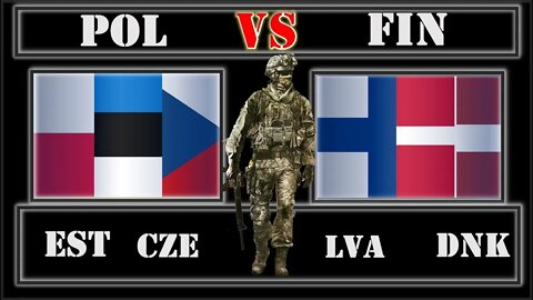 Poland Czech Estonia VS Finland 🇵🇱 Denmark Latvia Military Power Comparison 2021 🇪🇪,Military Pow