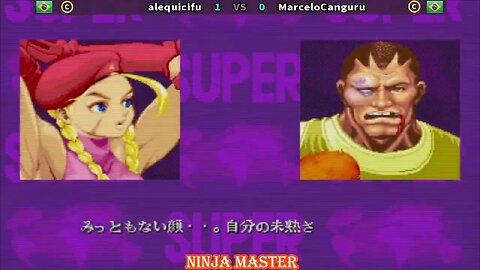 alequicifu vs MarceloCanguru Super Street Fighter II X - grand master challenge FT-20