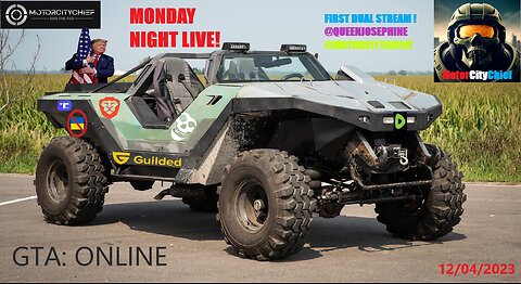 MotorCityChief Live Monday Night Dual Stream with @Queens Lair BLDG7 GTAO
