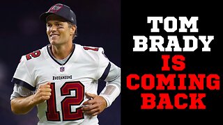 TOM BRADY IS RETURNING! Here's why he's coming back for one final season!