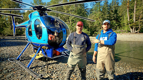 Helicopter Fishing in British Columbia