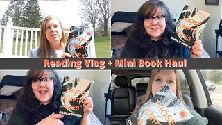 Reading Vlog + Mini Book Haul