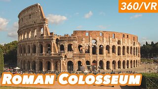 On the Roman Colosseum Floor (360/VR Virtual Tour)