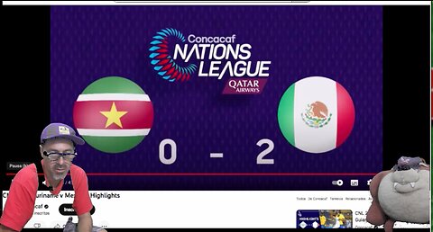 CONCACAF Nations League 2023 Suriname 0 x 2 Mexico