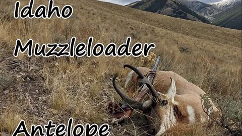 2020 Traditional Muzzleloader Solo Antelope Hunt.