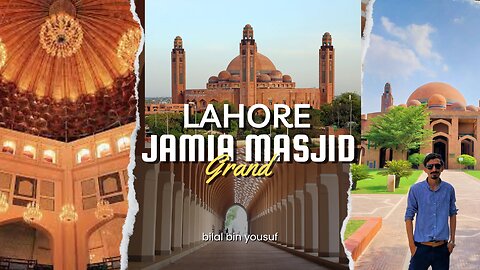 Lahore Bahria Town Grand Jama Masjid