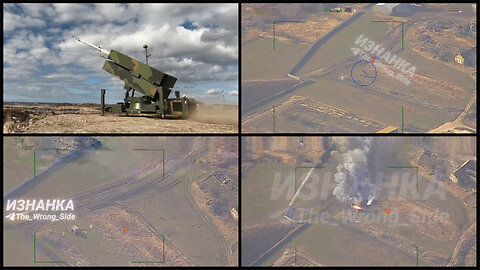 Near Zaporizhzhia: Russian missile destroyed Ukrainian NASAMS Air defense system