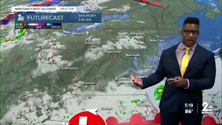 WMAR-2 News Patrick Pete's Friday weather