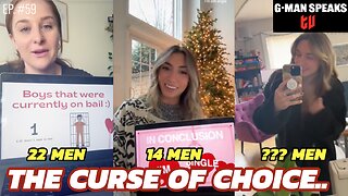 Women's Dating Vlogs EXPOSE how many dating options they have on Tinder and Bumble, but still single