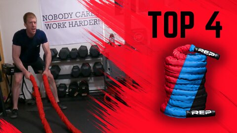 Top 4 Battle Rope Exercises