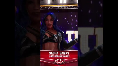 WWE 2k22 Sasha Banks Entrance