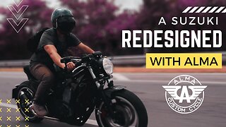 Cafe Racer | A Suzuki GSXF 750 by Alma Custom Cycle (EN/ES/FR/PT Subtitles)