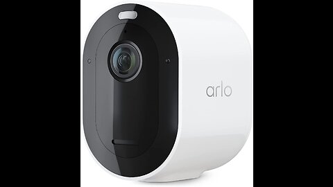 Arlo Pro 4 Spotlight Camera - 1 Pack - Wireless Security