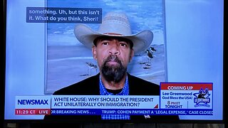 America’s Sheriff David Clarke on Newsmax