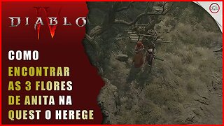 Diablo 4, Como encontrar as 3 flores de Anita na missão O Herege | Super-Dica Pt Br
