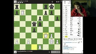 Online Rated Chess Match #12 On PC With Live Commentary