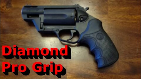 Pachmayr Diamond Pro Grip | Taurus Judge Public Defender | Black Polymer