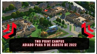 Two Point Campus Adiado para 9 de Agosto de 2022 (Jogo de Simulação para Consoles e PC)