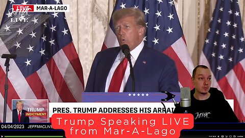 Trump Speaking LIVE from Mar-A-Lago