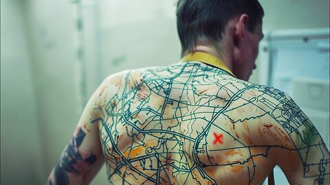 Man Draws A Prison Map On His Body To Escape, But There's A Detail Missing