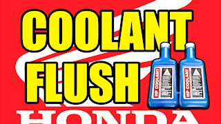 Coolant Flush - Honda CBR500R / CB500X / CB500F 2013-2018