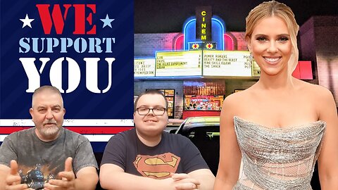 We support Scarlett Johanson & the Movie Theaters