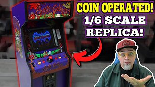 This Replica Ghosts'N Goblins Arcade Machine Is COIN Operated!