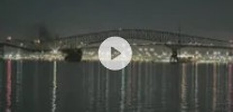 Baltimore Frances Scott Key Bridge - Video Footage PROOF of EXPLOSIVES
