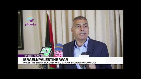 Israeli-Palestine War- Palestine Envoy Accuses US, UK For Escalating Conflict