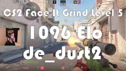 Keeping the team together! CS2 Face-It Grind - Face-It Level 5 - 1096 Elo - de_dust2