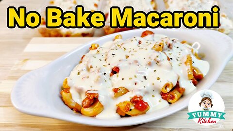 NO BAKE MACARONI | PERFECT FOR HOLIDAY | DON'T NEED OVEN FOR THIS DELICIOUS MACARONI
