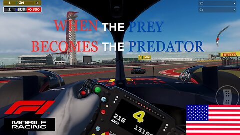 The Hunted is Now Hunting | COTA | F1 MOBILE RACING 2023