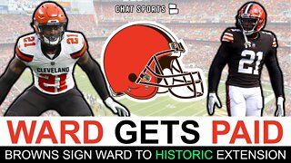 Cleveland Browns EXTEND Denzel Ward With Huge New Contract | Browns News + Full Contract Details