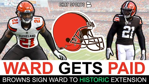Cleveland Browns EXTEND Denzel Ward With Huge New Contract | Browns News + Full Contract Details