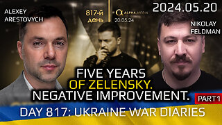 War in Ukraine, Analytics. Day 817 (part1): Five Years of Zelensky. Negative Improvements.