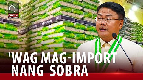 'Wag mag-import nang sobra para iwas kalugihan ng ating magsasaka —Rep. Briones