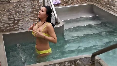 HOT GIRLS ICE COLD BATHING #93 WINTER @2024"