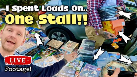 Picked Up Most Items From ONE STALL!! | Torbay Car Boot Sale