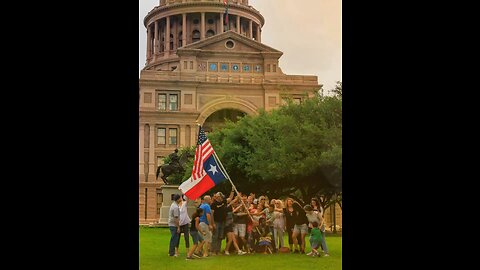 Texan doing patriotic shit!