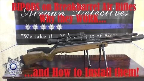 Side Mounted Bipods for Breakbarrel Air Rifles "Why they work & How to install" by Airgun Detectives