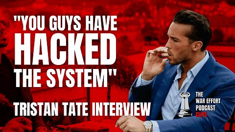 "You Have Hacked The System" | Tristan Tate Interview