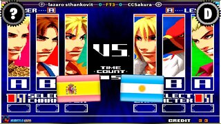 The King of Fighters 2003 (lazaro sthankovit Vs. CCSakura) [Spain Vs. Argentina]