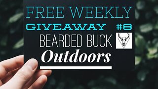 Free Weekly Giveaway #8 (Bearded Buck Outdoors)