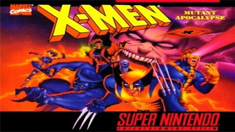 X-MEN Mutant Apocalypse - SNES Parte 2 (Cyclops Stage 1)