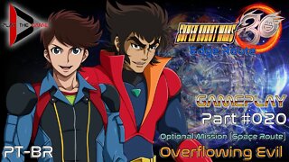 Super Robot Wars 30: #020 Optional Mission: Overflowing Evil (Edge) (Space Route)[PT-BR][Gameplay]