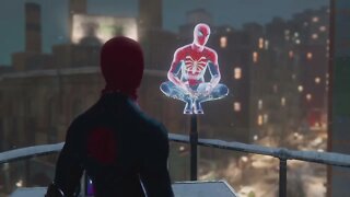 Spider-man Miles morales Ps5 #1 parte 2 novo uniforme do miranha