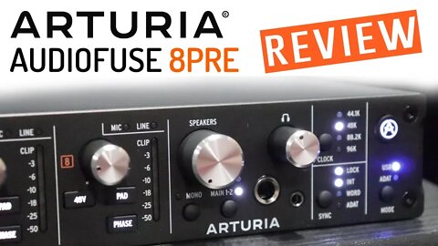 Arturia AudioFuse 8Pre Audio Interface & Standanlone 8 Preamps Review