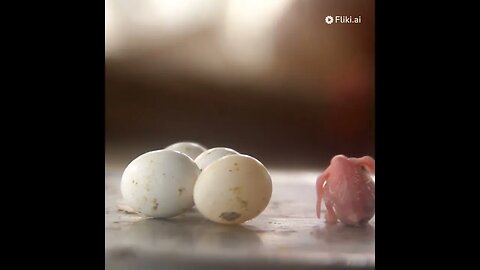 "Life begins with struggle Hatching Chick" #trending #viralreels #youtubeshorts #chicken #chick