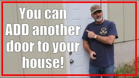 Exterior Door Installation Made Easy! | Homeowner's can DO IT! | 2020/21