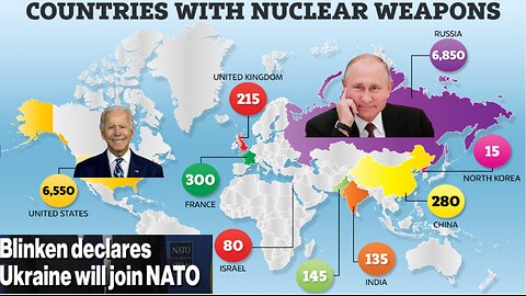 "ALERT" GLOBALIST WANT WAR Nuclear War is on its way! "ALERT"